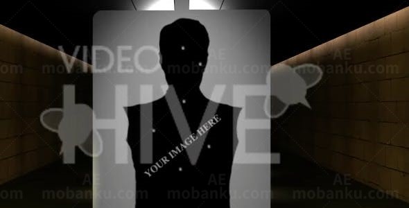 虚拟三维空间靶场图片展示AE模板