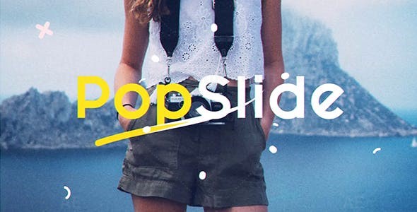 时尚活力现代照片展示开场AE模板