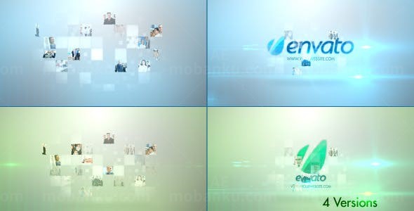 简单优雅的LOGO演绎AE模板