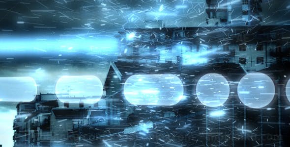 15个灯光快速转换AE模板