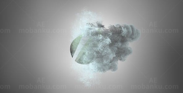 美丽粒子动态效果LOGO演绎展示AE模板