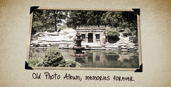 翻页效果图片视频转场过渡AE模板