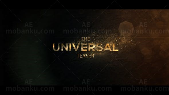 通用影视预告片AE模板