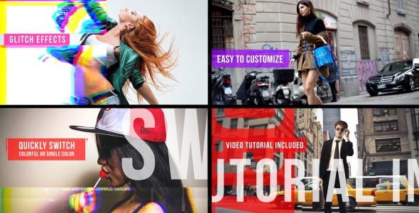 动感城市展示AE模板