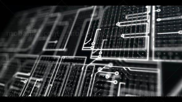 高科技标志展示AE模板