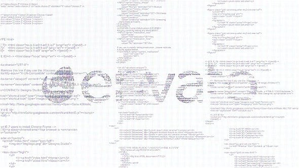 程序代码标志片头AE模板