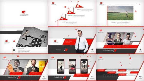 企业片头AE模板