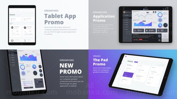 平板展示包AE模板