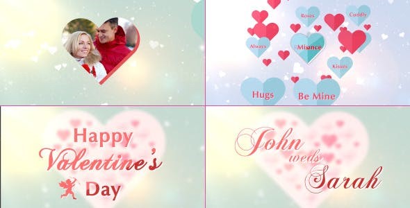 婚礼片头AE模板