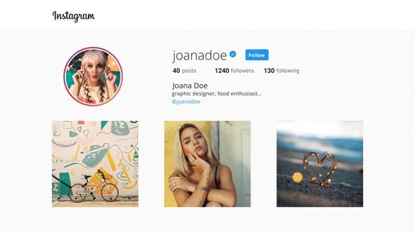 简短Instagram片头AE模板