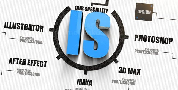 图文排版片头AE模板