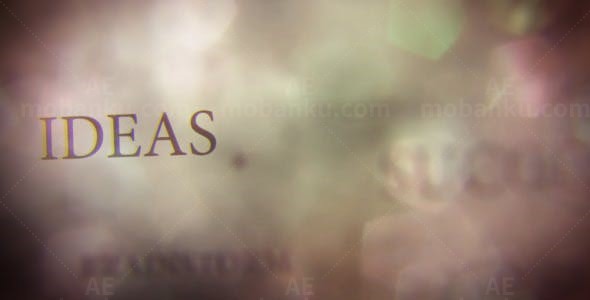 杂渍风格片头AE模板