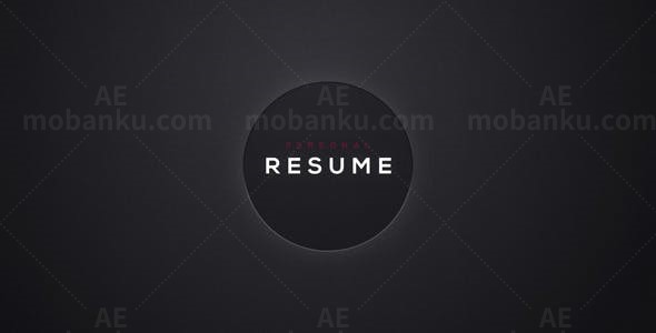 简介片头AE模板