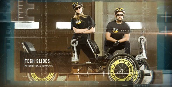 科技视频展示AE模板