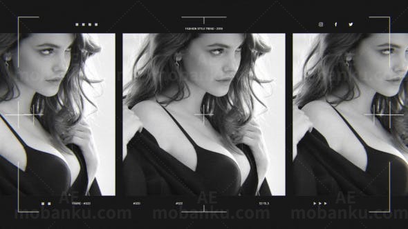 时尚宣传片AE模板