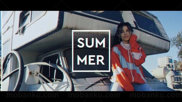 时尚片头AE模板