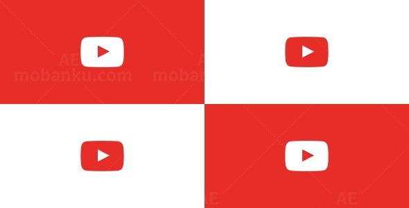 简洁标志展示AE模板