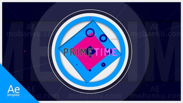 动感栏目包装AE模板