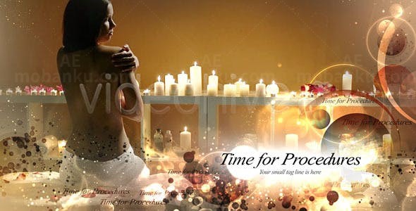 温泉中心宣传片AE模板