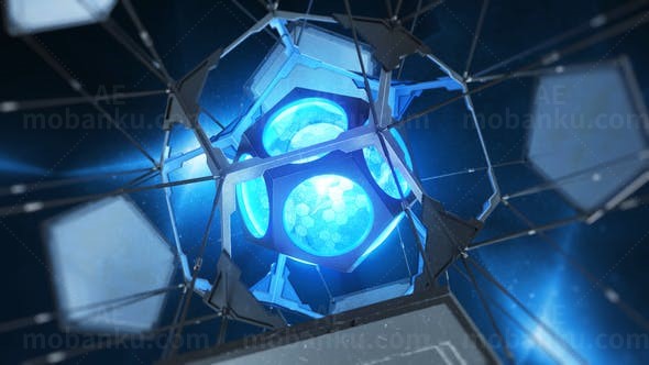 三维游戏片头AE模板