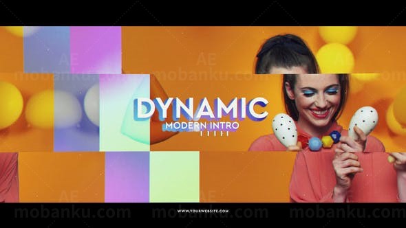 现代风格片头AE模板