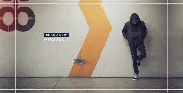 动感幻灯片AE模板