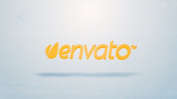 彩色文字标题AE模板