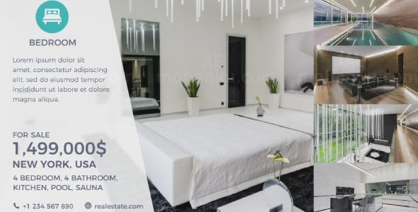 房地产展示AE模板