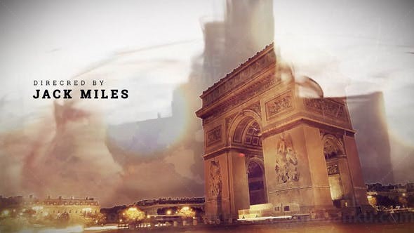 水墨片头AE模板