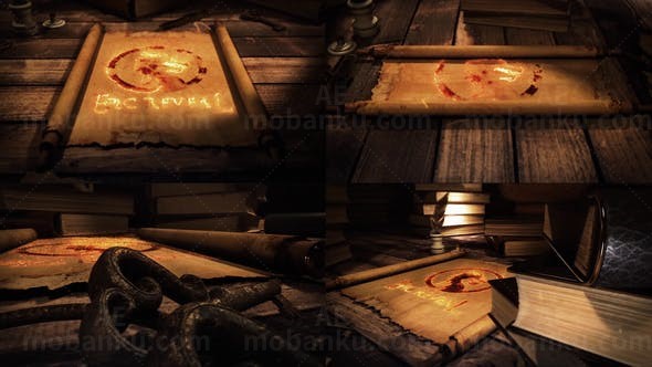 史诗标志动画AE模板