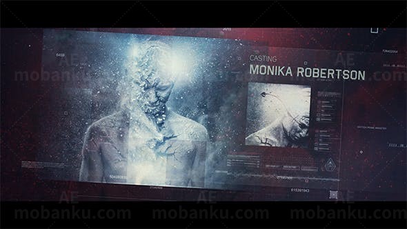 科幻影视片头AE模板