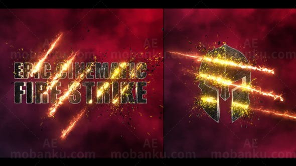 三维标志动画AE模板