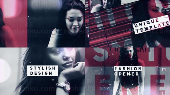 时尚片头AE模板