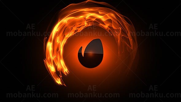 火焰标志AE模板