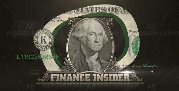 数字空间图文片头AE模板