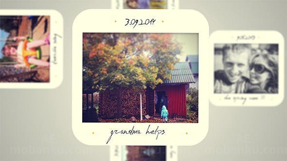 图文幻灯片AE模板