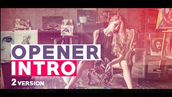 动感片头AE模板