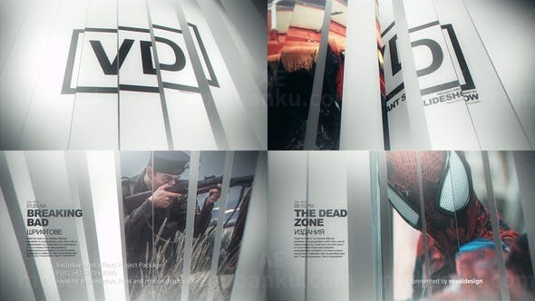 优雅幻灯片AE模板