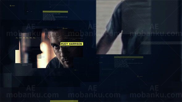 健身运动片头AE模板