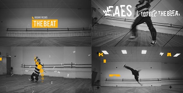 动感节奏片头AE模板