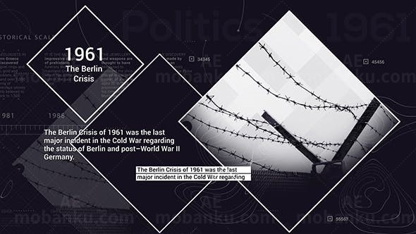 历史片头AE模板