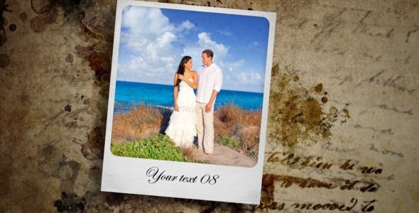 婚礼幻灯片AE模板