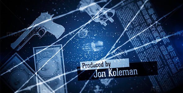 影视标题AE模板