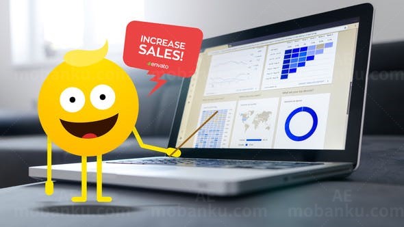 卡通表情动画AE模板