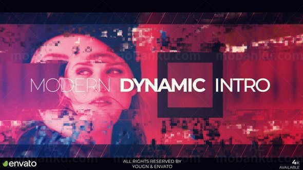 时尚视频宣传片头AE模板