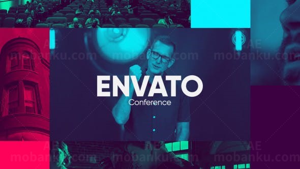 活动宣传介绍片头AE模板