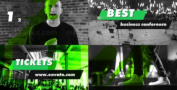 快速动感片头AE模板