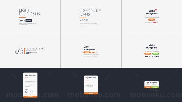 电子商务商品宣传介绍AE模板