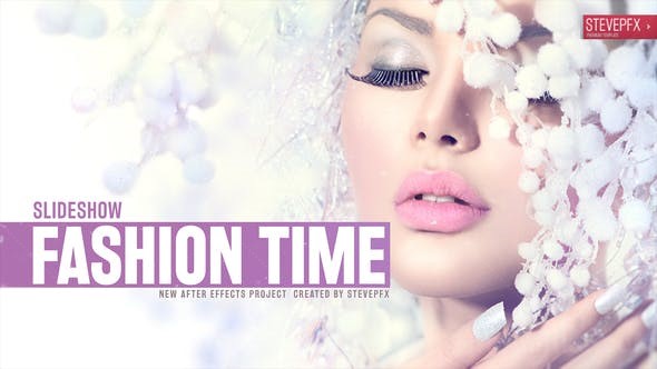 时尚视频切割开场AE模板