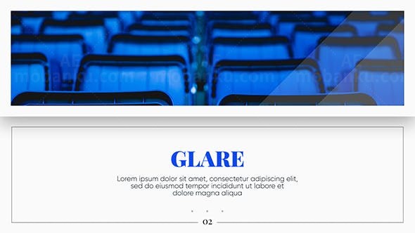 简洁企业片头AE模板